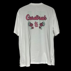 NWT St. Louis Cardinals Women’s White TShirt Size XXL